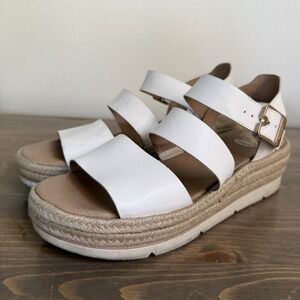 Dr.‎ Scholls Womens 10M Once Twice Strappy Buckle Espadrille Comfort Sandals